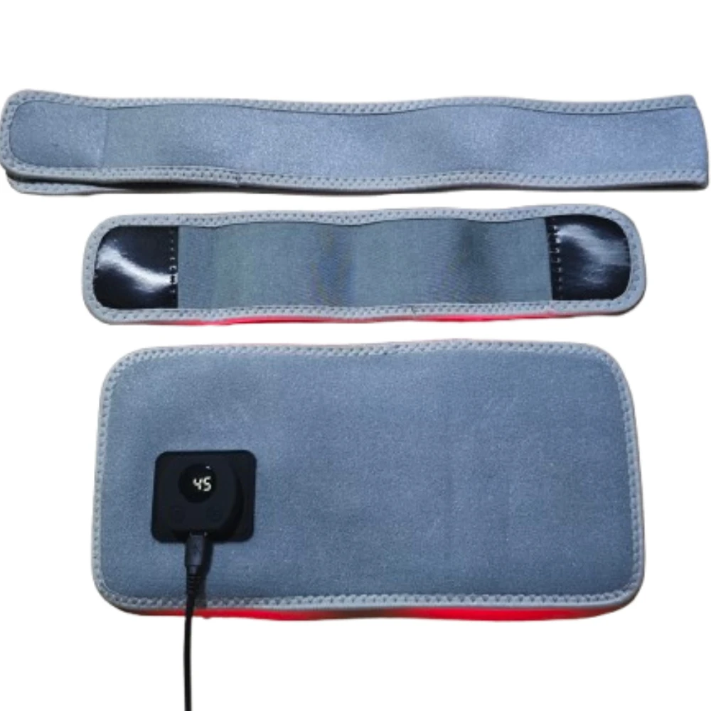 

Red Light Therapy Belt for Reproductive Health - Heating Massage Device for Men Women & Pets with Pain Relief Function Abdomen