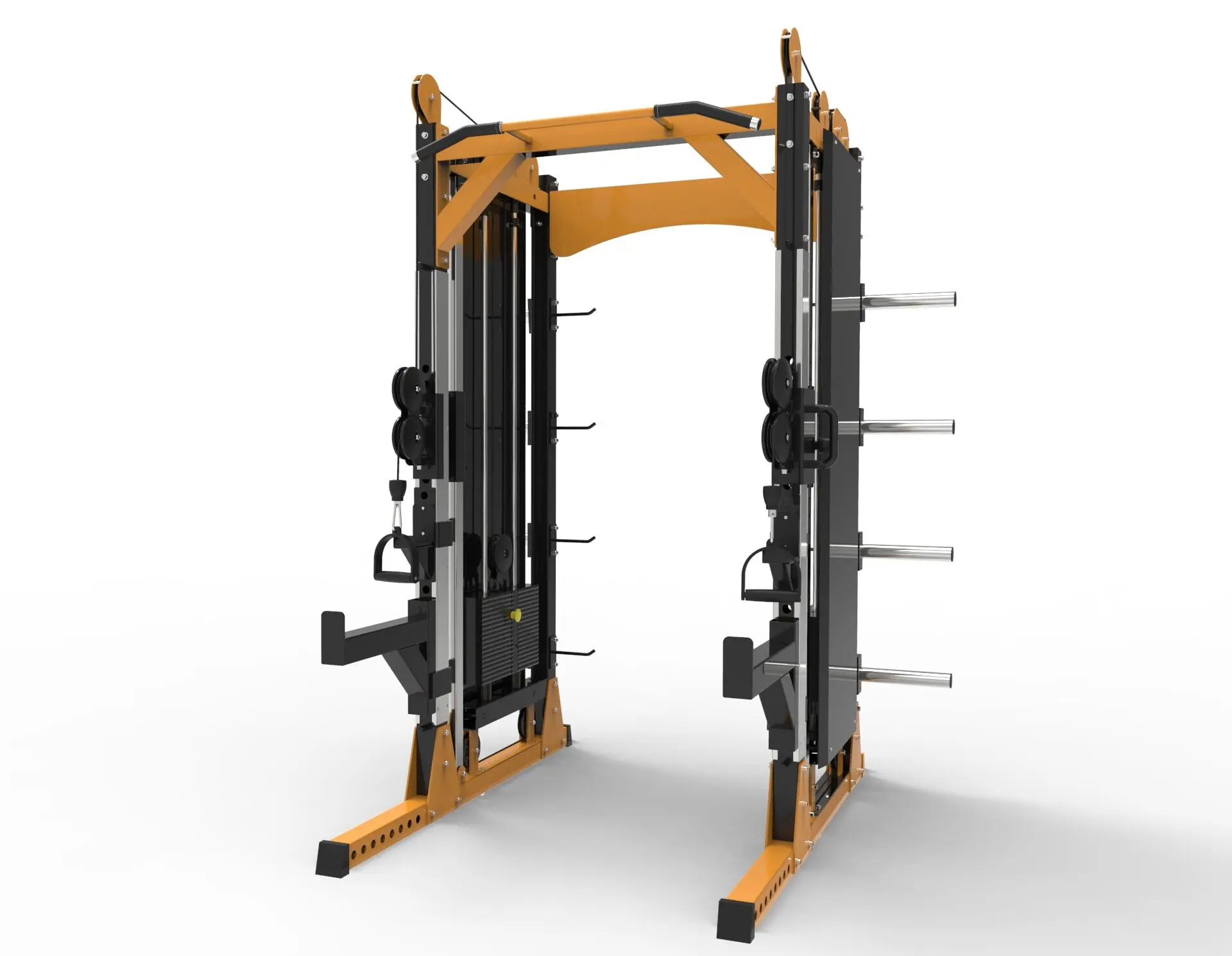 TZ-6080 Home Sports Multi-Functional Trainer Smith Machhang uat Rack Crossover Trainer Smith Machine