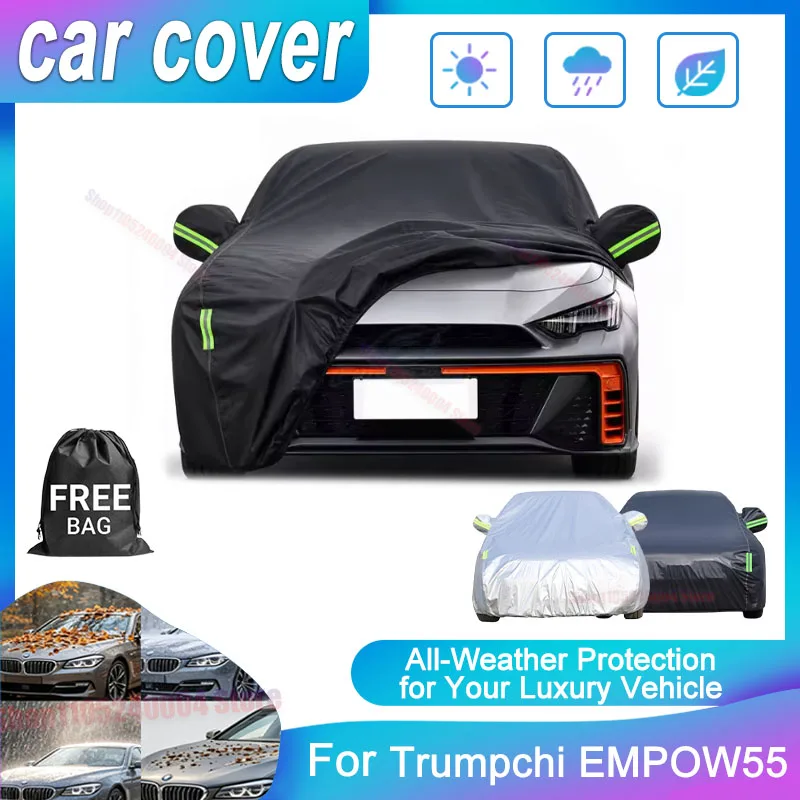 Waterproof Oxford Cloth Full Car Cover For Trumpchi EMPOW55 Anti-UV Sun Snow Dustproof Outdoor Exterior Accessories