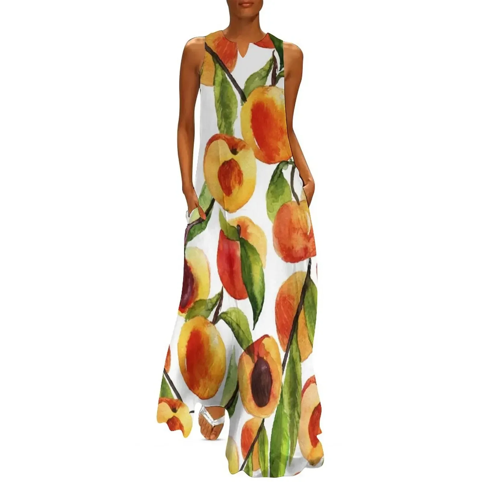 

Passionate for peaches Long Dress cute dress ceremony dresses women dress for woman