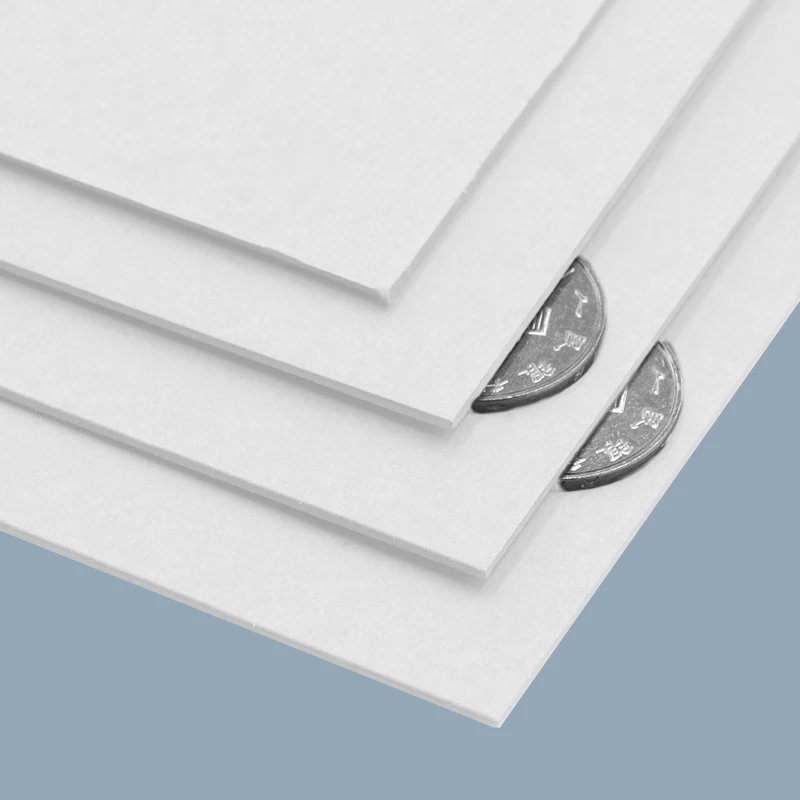 A4 White Hard Thicked Paper Ivory White Cardboard 1mm 1.5mm 2mm 3mm Paperboard For DIY Handmade Mould Album Cover Package