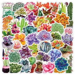 10/30/50PCS VOCO Succulents 만화 멋진 헬멧 낙서 키즈 노트북 DIY 스크랩북 수하물 Ipad PVC 스티커 도매