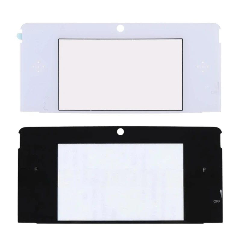 R91a moldura tela superior frontal lcd tampa lente tela para protetor lente 3ds