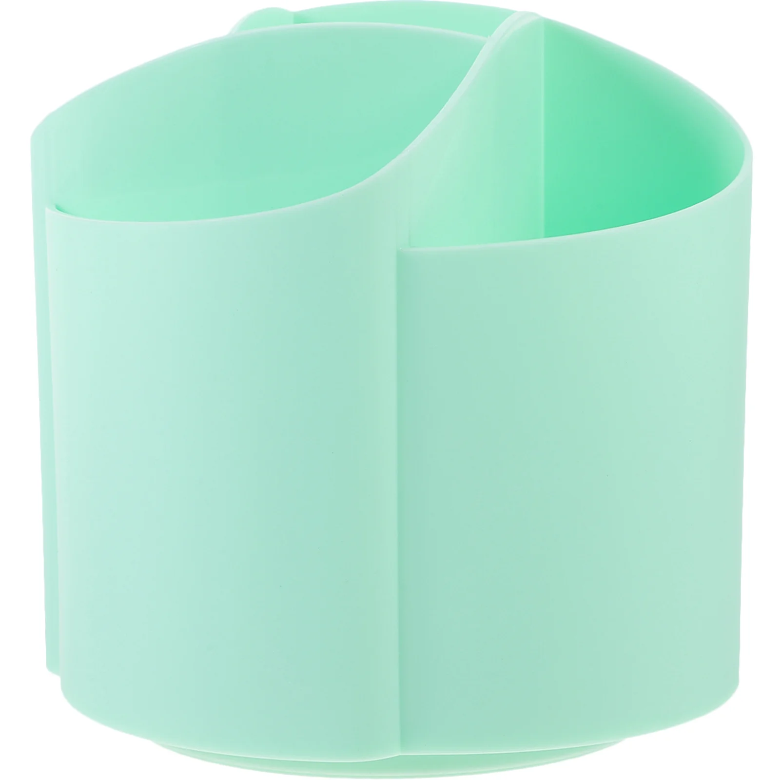 

Rotating Pen Organizer 360° Swivel Desktop Storage Box For Makeup Brushes Pencil Holder Stationery Supplies Plastic