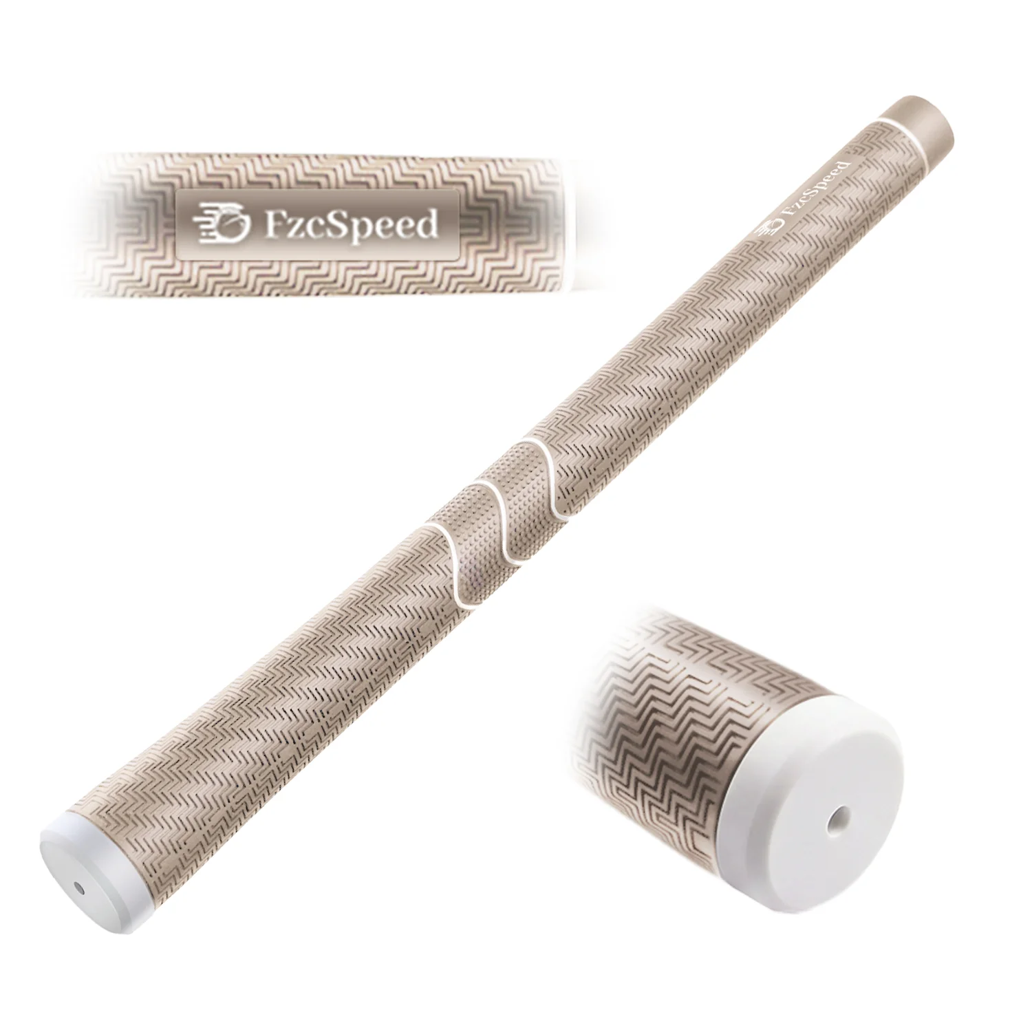 FzcSpeed Golfgriffe Weiche Gummi-Golfschlägergriffe mit Taper-Profil Rutschfest, Atmungsaktiv Standard-Golfzubehör für Männer & Frauen – Detail 9
