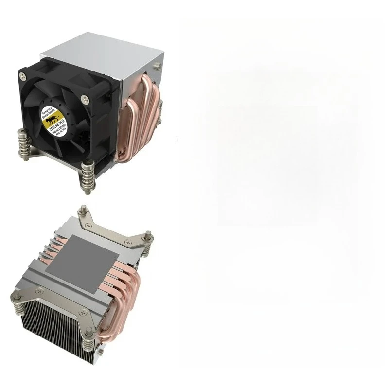 R63 2011 rectangular, 6800 RPM, 4 heat pipes, compatible with CPUs below 150W power consumption