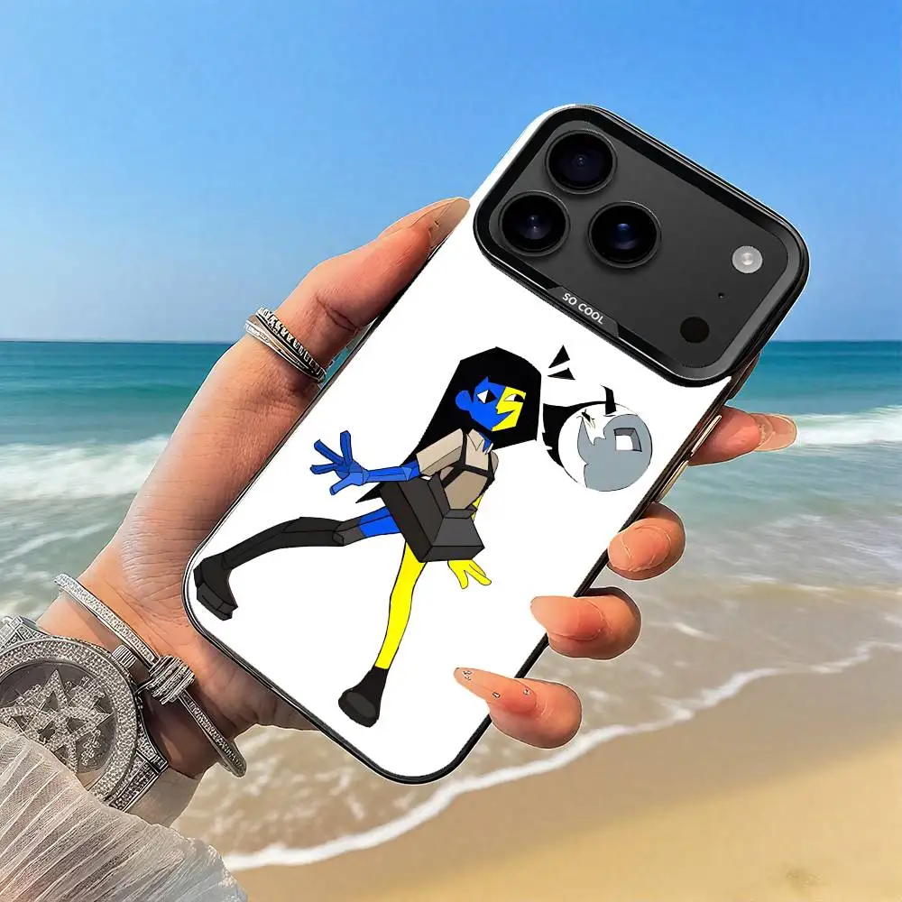 E-ENA Dream B-BBQ GAME Funda para teléfono Funda negra para iPhone17,16,15,14,13,12,Pro,Max,Plus,E,SE4,Air,Mini