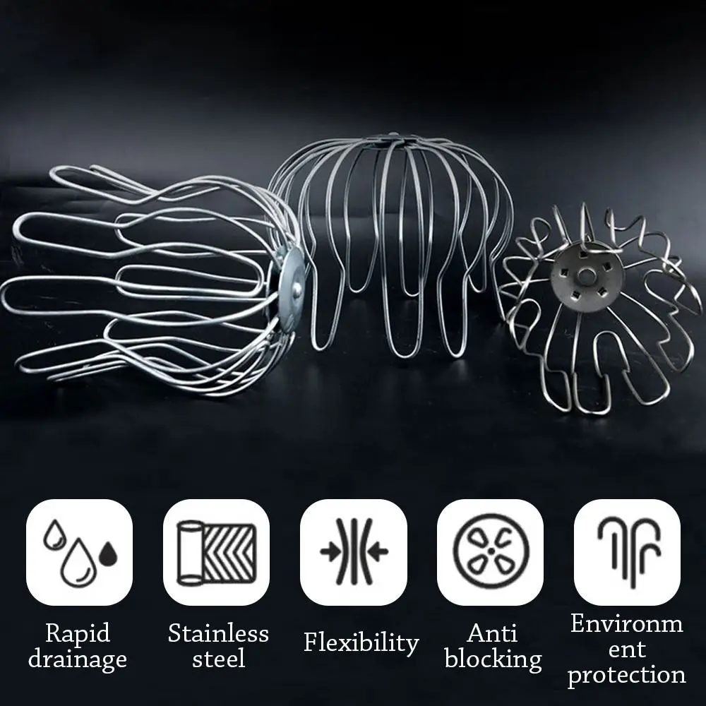 Plumbing Fitting Protection Netting Anti-blocking Balcony Drainage Cover Rain Pipe Cap Roof Floor Drain Gutter Guard Strainer