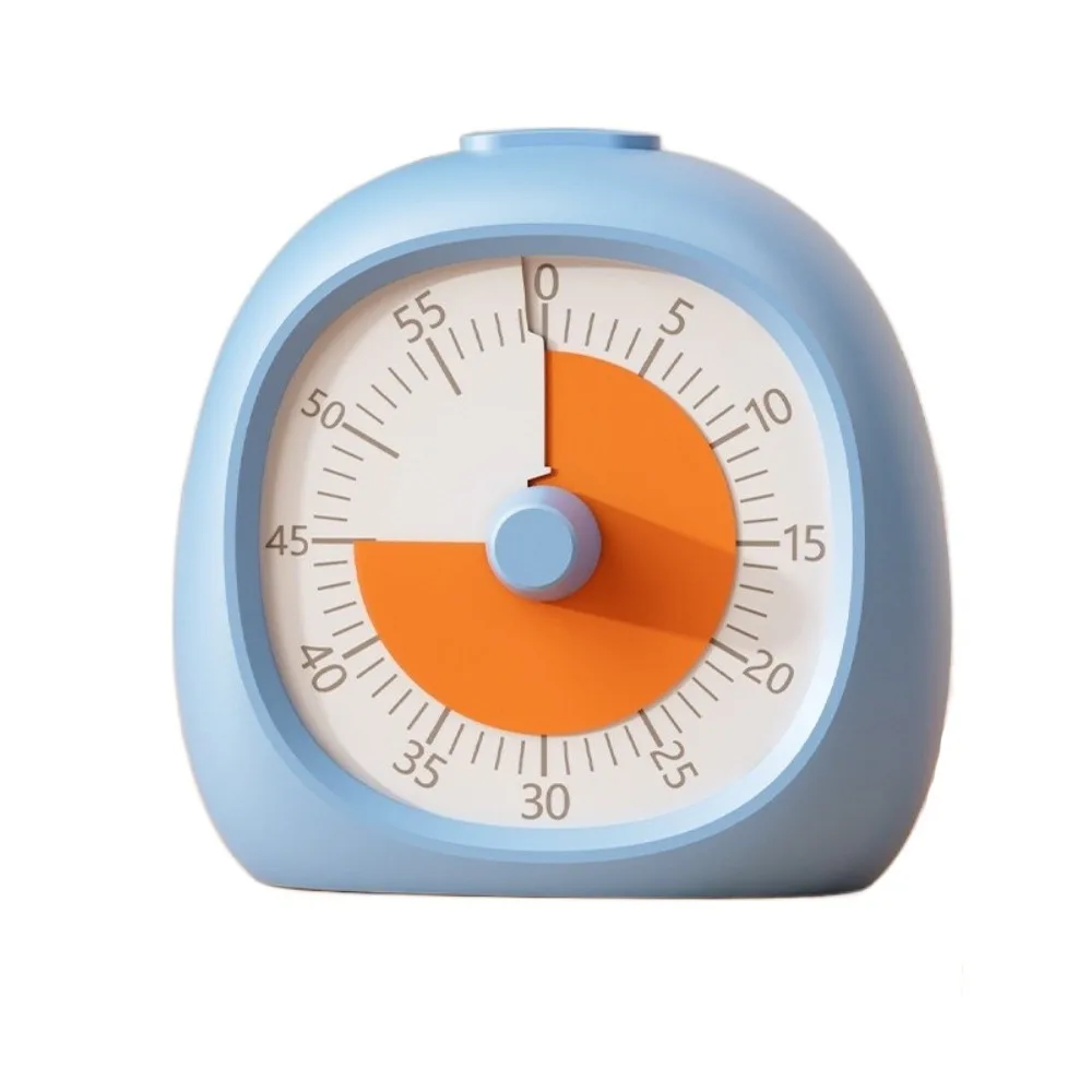 Useful Plastic Visual Timer Silent Focus Aid Study Timer 60 Minute Time Management Tool Kitchen Timer