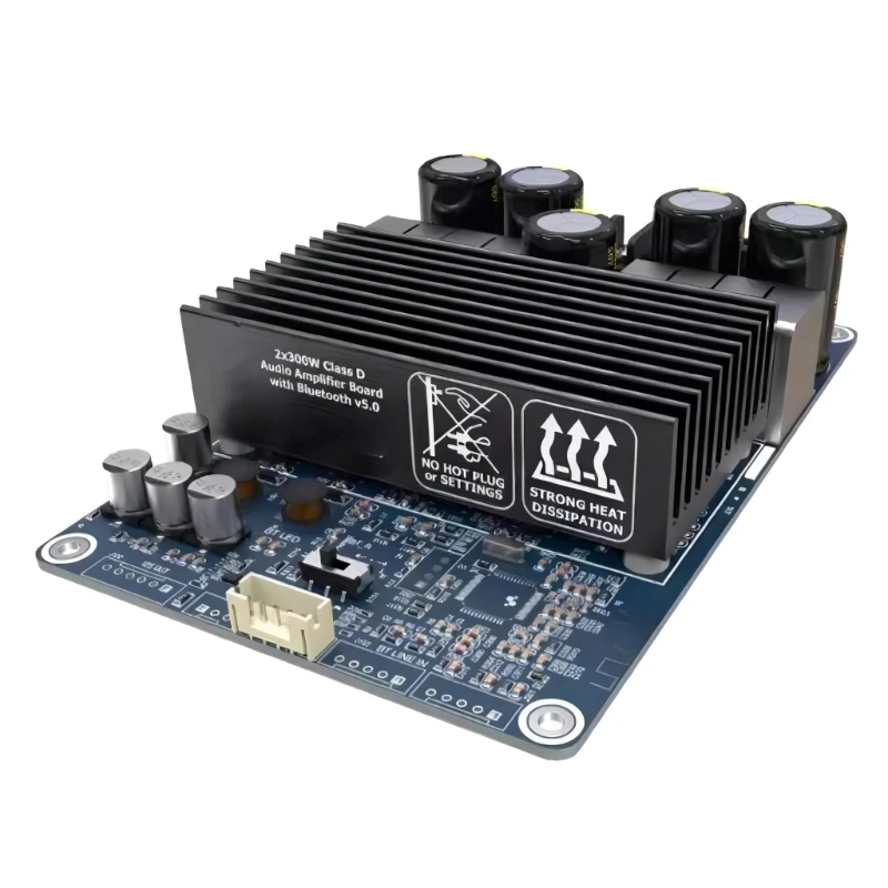 Versatile BDM8-A Power AMP Board 2 Channel Digital Amplifier Board High-powered