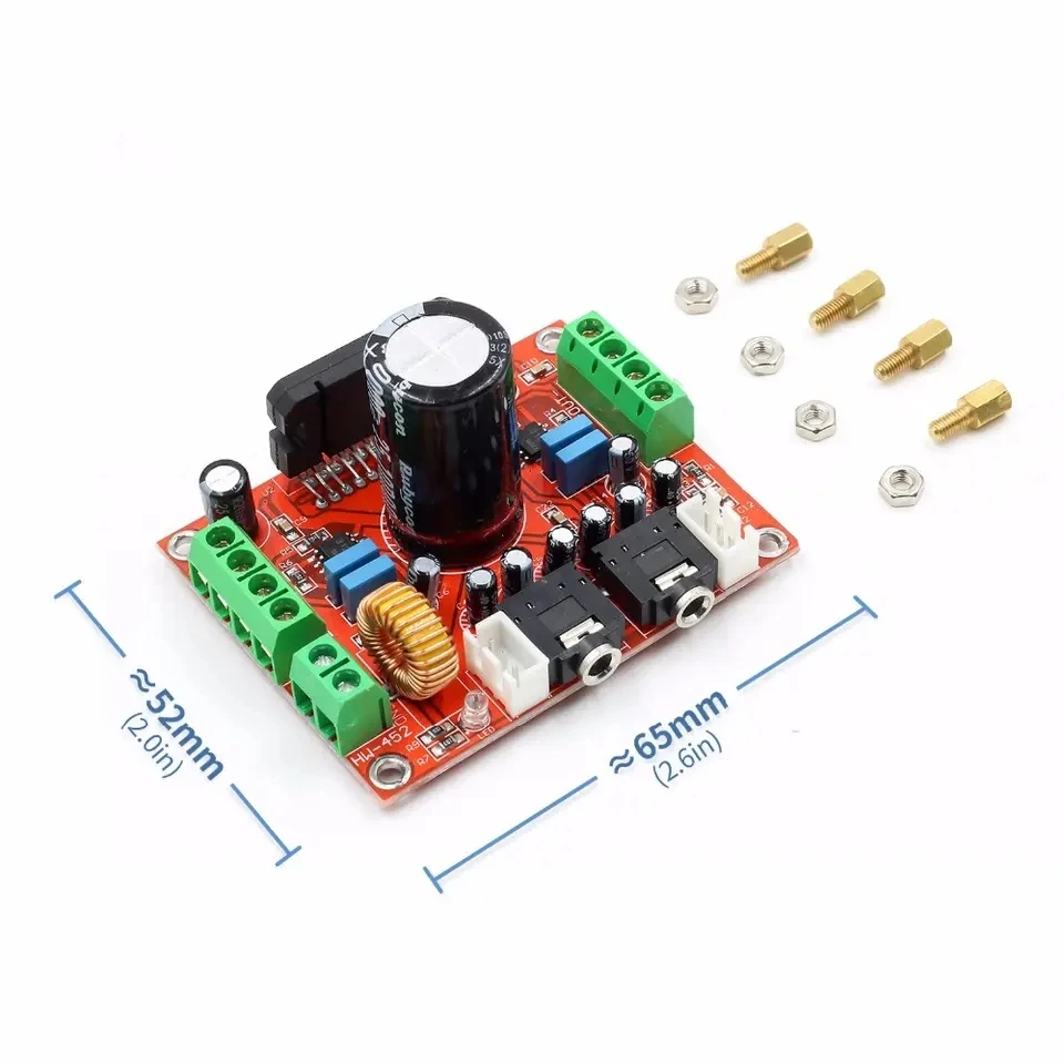 Fever Class TDA7850 Power Amplifier Board 4 Channel Car Power Amplifier Board 12V 4X50W With BA3121 Noise Reduction