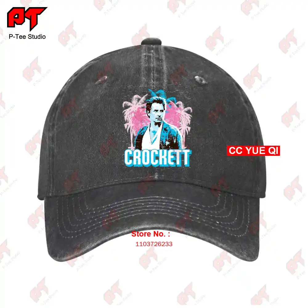 Miami Vice Crockett 80'S Don Johnson Universal Studios Baseball Caps Truck Cap U6HL