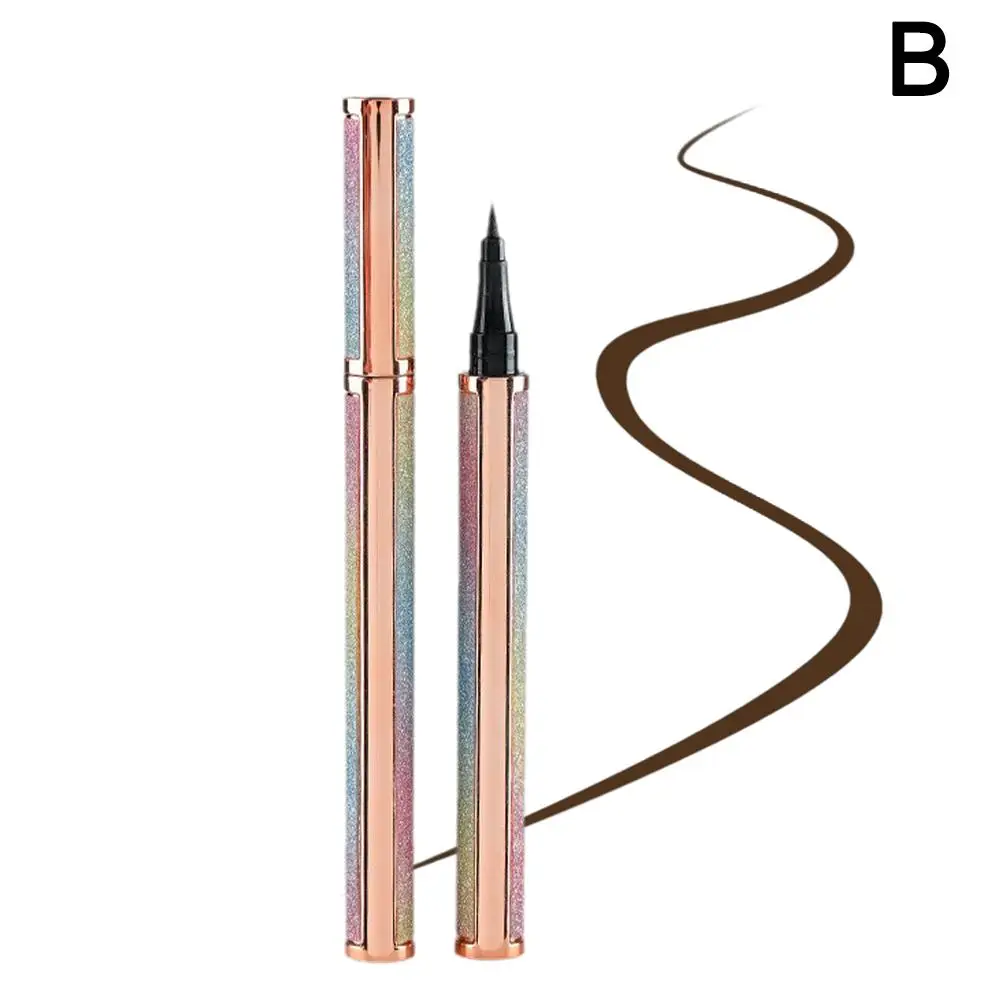 Liquid Eyeliner Pen Natural Waterproof Long-lasting Big Not Eyes Cosmetic Smooth Makeup Professional Quick Bloom Drying Too U4J1