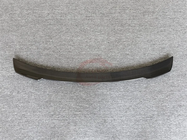 For Porsche Taycan Upgrade High Quality Tech Style Carbon Fiber Trunk Spoiler Rear Spoiler Wing