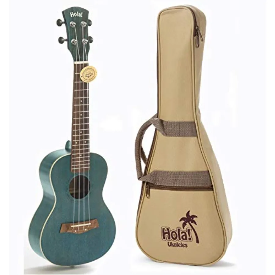 

Концертный укулеле-набор серии Deluxe, 24-дюймовое укулеле из красного дерева с установленными струнами Aquila Nylgut, мягкий чехол, ремень и подставка