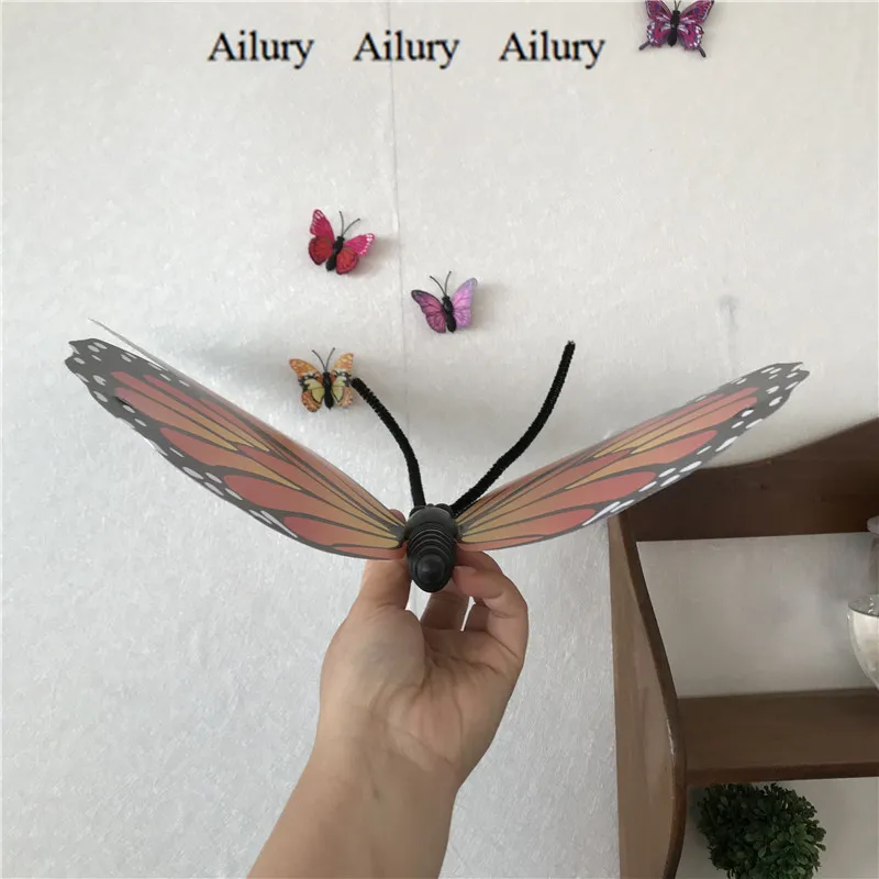 40cm pojedyncza warstwa 3D motyl Hollow wiszące centrum handlowe ślubne układ sceny, dekoracja zewnętrzna ogrodu