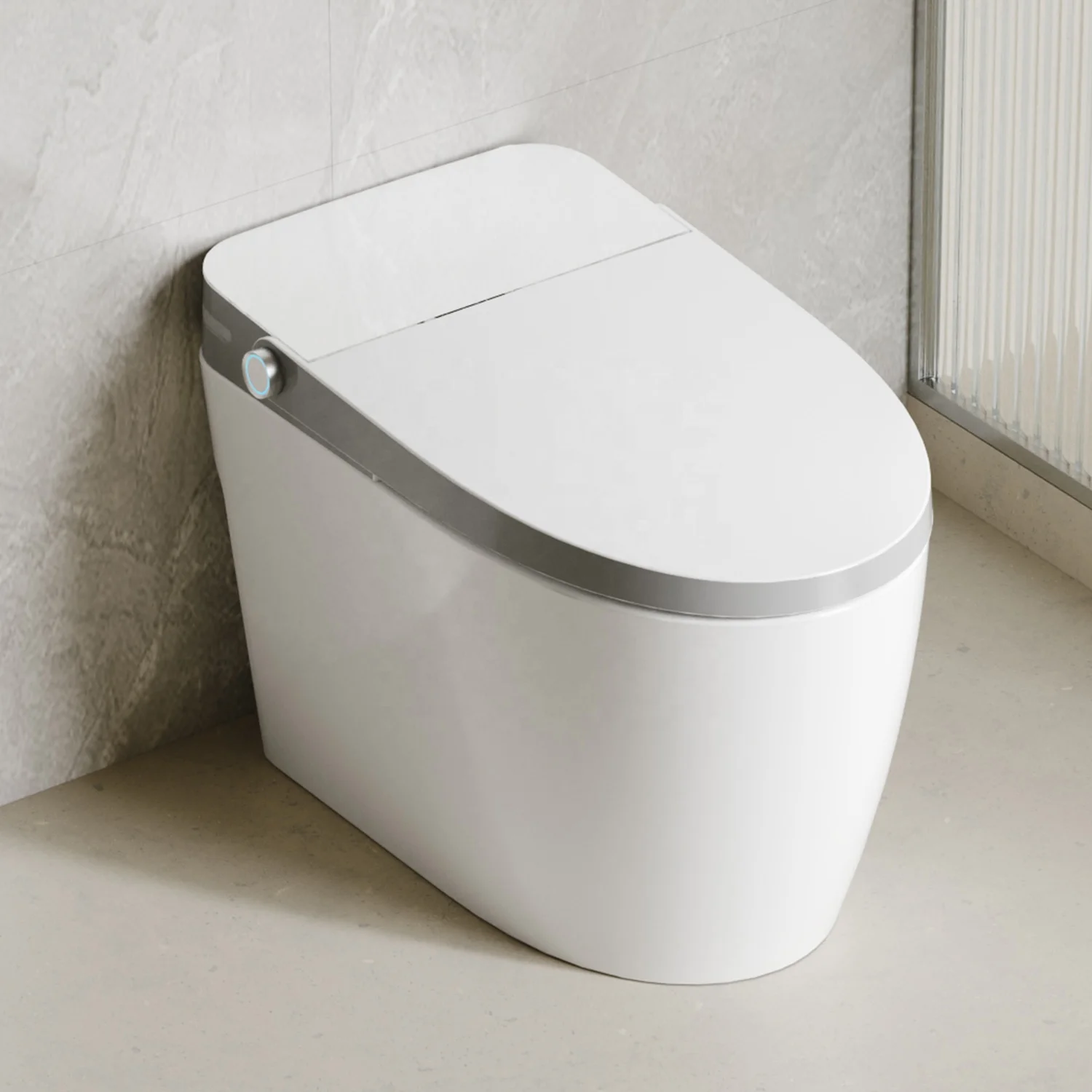 

MUBI Ceramic Bathroom Smart Toilet Intelligence WC Bidet Sanitary Ware Automatic Smart Electric Toilet