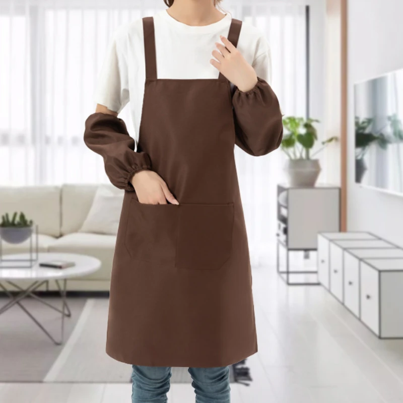 Unisex Cooking Apron for Men and Women, Apron for Chef, Restaurant, Waiter, Cafe, Shop, BBQ, Hairdresser, Kitchen Accessory