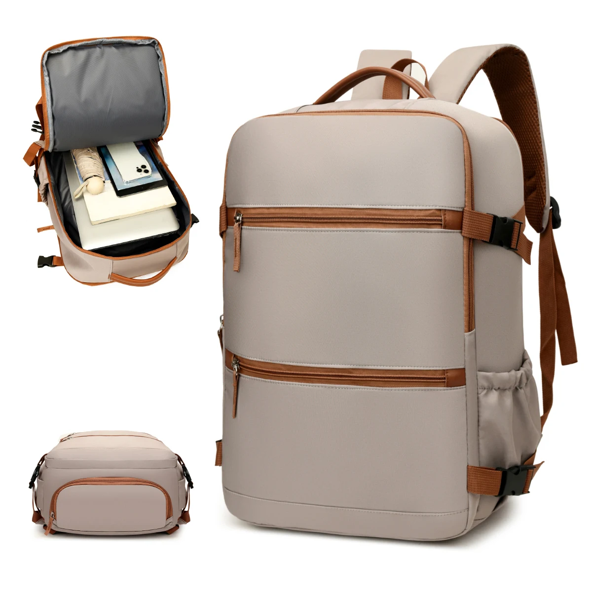 Travel Backpack for Men 2026 New Model Lightweight High-Value Luggage Bag Large Capacity Business Trip Computer Backpack for Women Carry-On Student School Bag High School Students