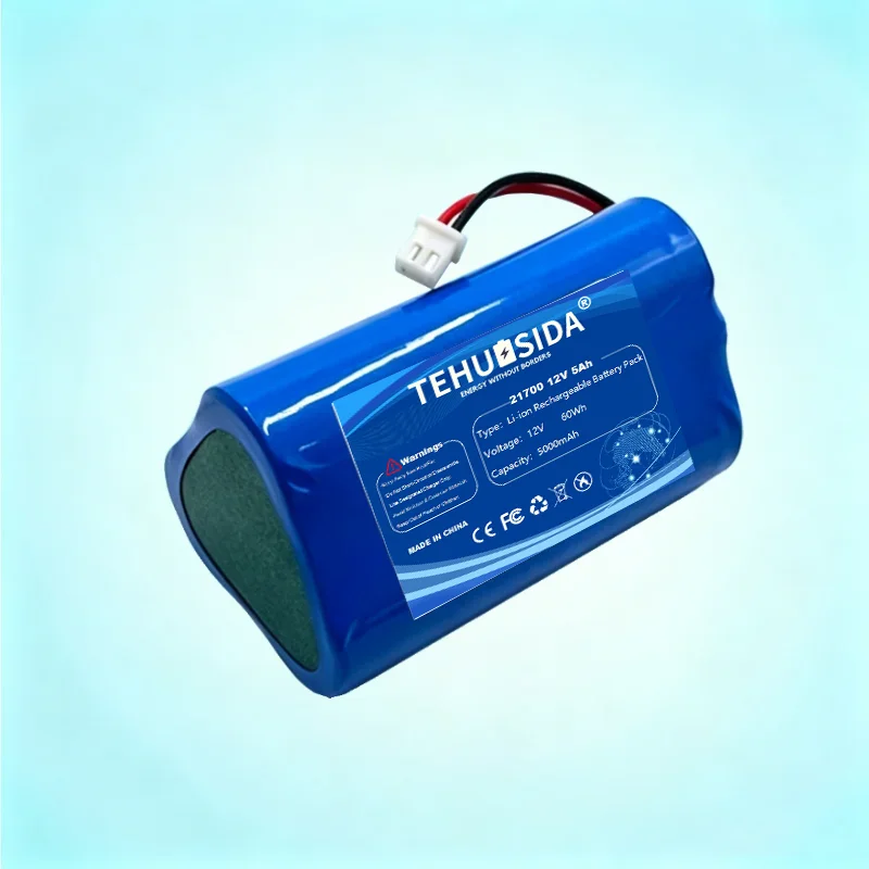 12V 5000mAh 3S1P 21700 Lithium-ion Rechargeable Battery Pack Solar Street Light Emergency Lighting Backup Power Supply