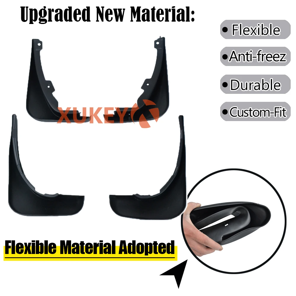 For Ford Focus 2 Mk2 Mk2.5 Saloon Sedan 2005 - 2011 Mudflaps Mud Flap Splash Guards Front Rear Fender 2006 2007 2008 2009 2010