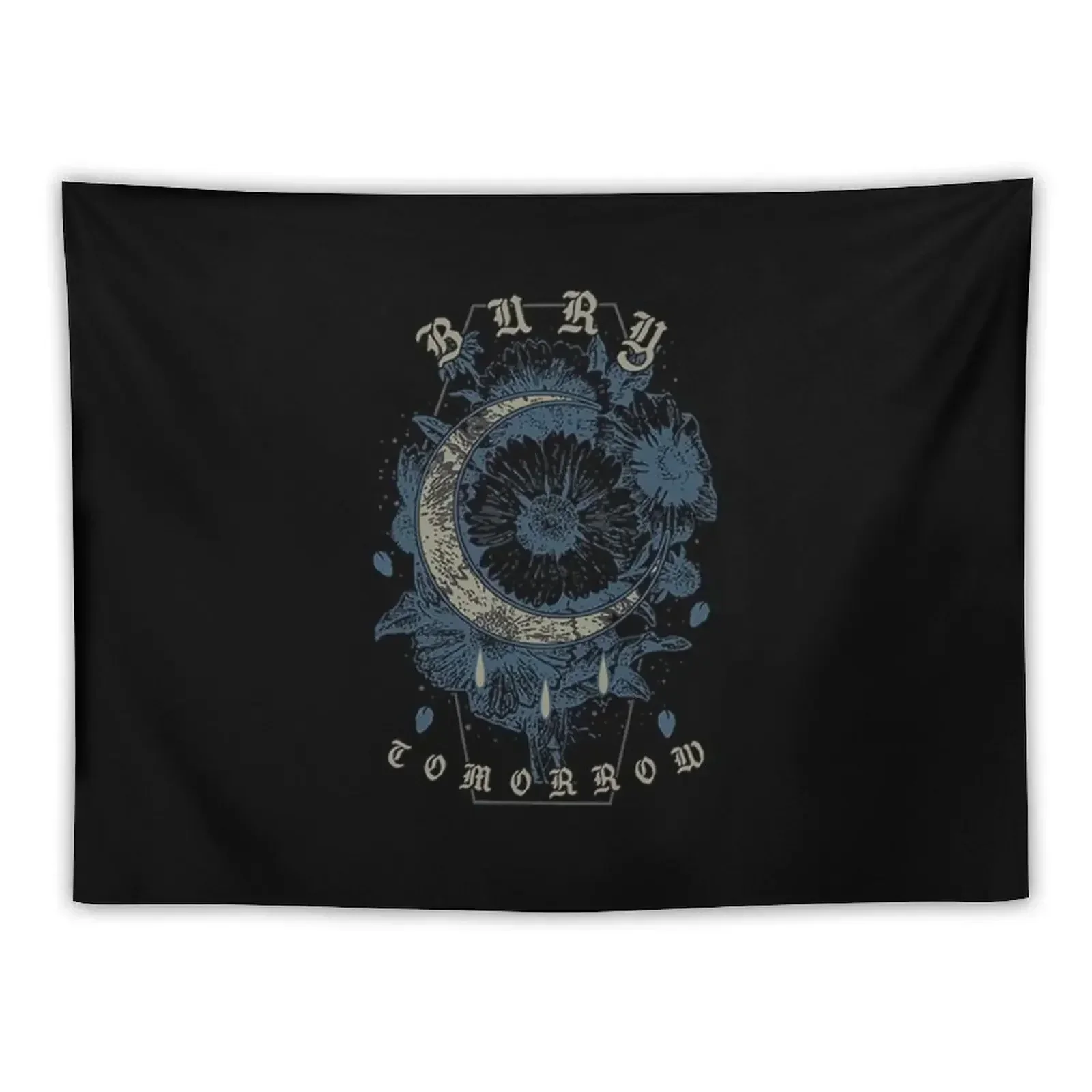 Bury Tomorrow - New BLUE MOON Artwork Tapestry Bedrooms Decorations Room Decorator Wall Coverings Tapestry