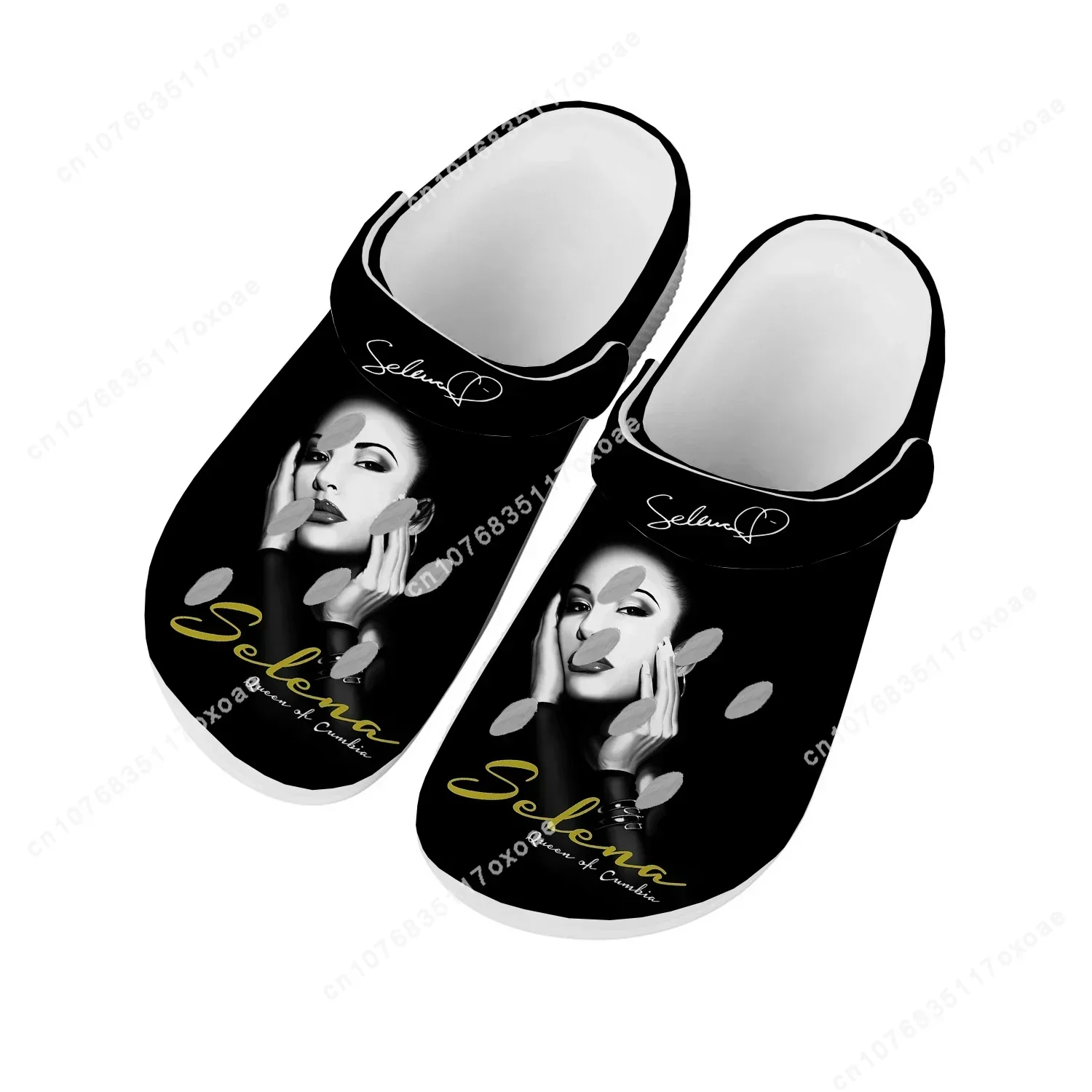 Singer Selena Quintanilla Home Clog Mens Women Youth Boy Girl Sandals Shoes Garden Custom Breathable Shoe Beach Hole Slippers