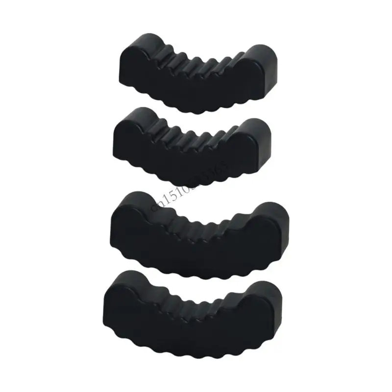 

090E 2pcs Rubber Jacks Stand Adapters Jacks Stand Pad for Secure 3 Ton / 6 Ton Load Bearing and Suspension Protections