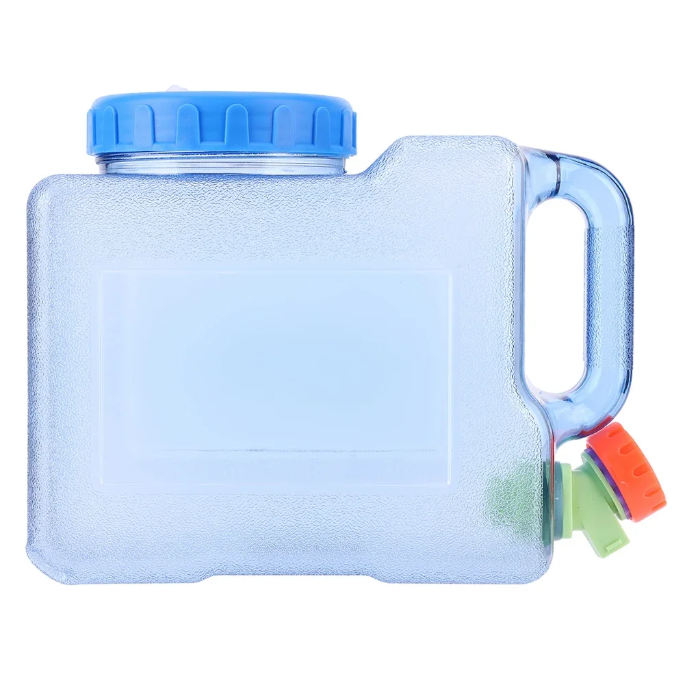 Tanque de agua para acampar de 3L con soporte, contenedor de almacenamiento de agua multifunción para senderismo, recorrido de autoconducción