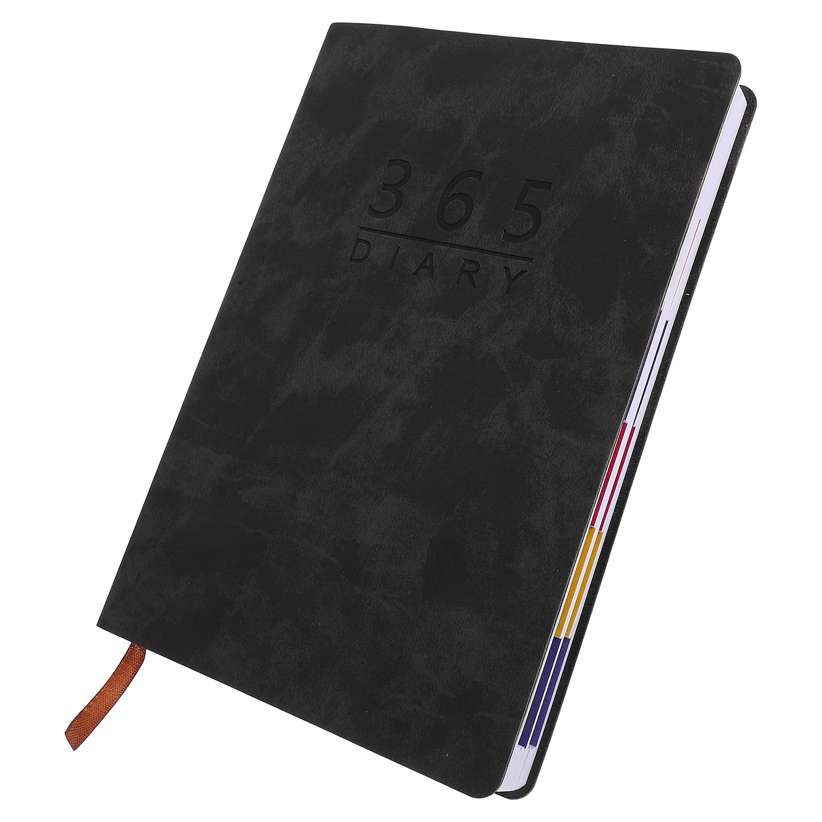 Portable 2025 Schedule Work A5 Notebook Journal Paper Convenient Academic Planner