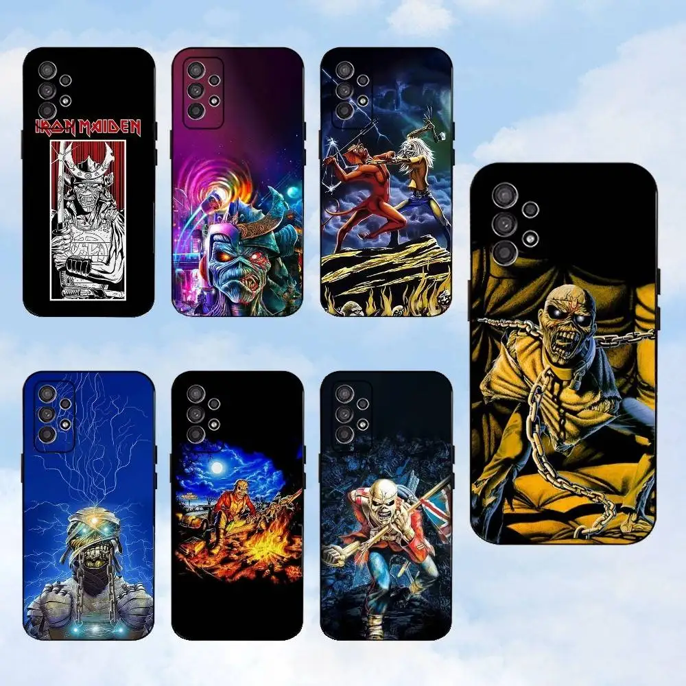 

R-Run-To-The-H-Hills-Iron-M-MaidenES Phone Case Samsung S25,S24,S23,S22,S21,S20,S10,Ultra,Plus,Lite,FE,Soft Silicone Black Cover