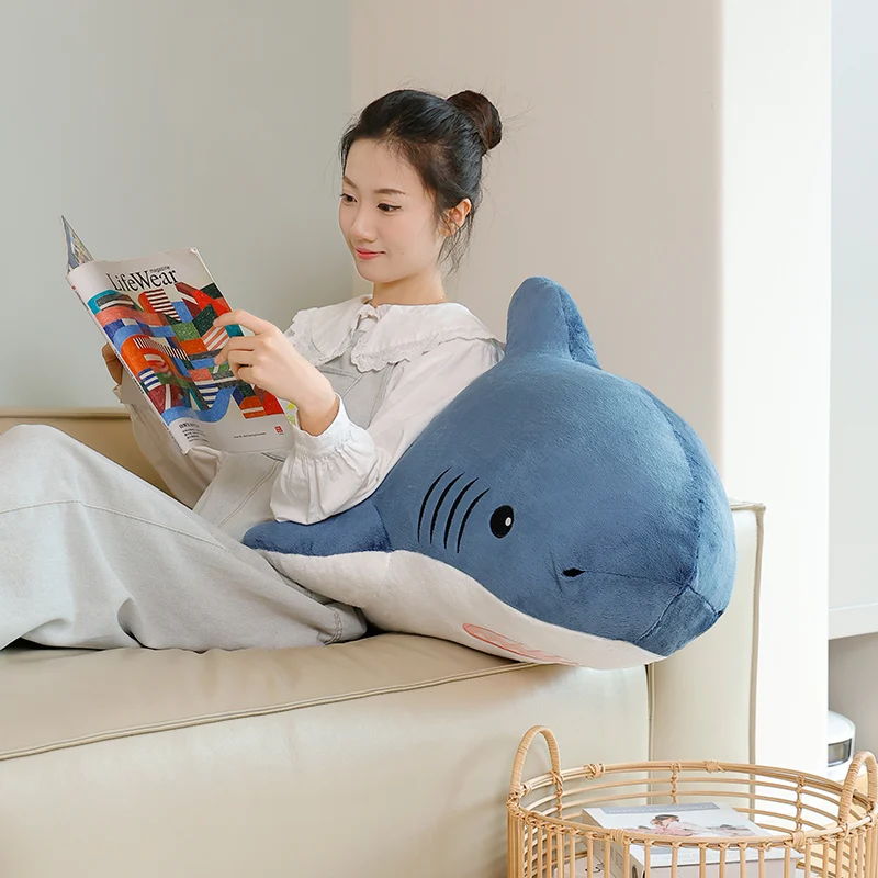 ตุ๊กตาฉลามเซี่ยงไฮ้จิง ตุ๊กตาชานม ตุ๊กตานินจา ตุ๊กตาลิงยาง ตุ๊กตาจระเข้ ตุ๊กตาบอมเบอร์ ของเล่นตุ๊กตาผ้าเนื้อนุ่ม หมอนอิง ของขวัญสำหรับเด็ก