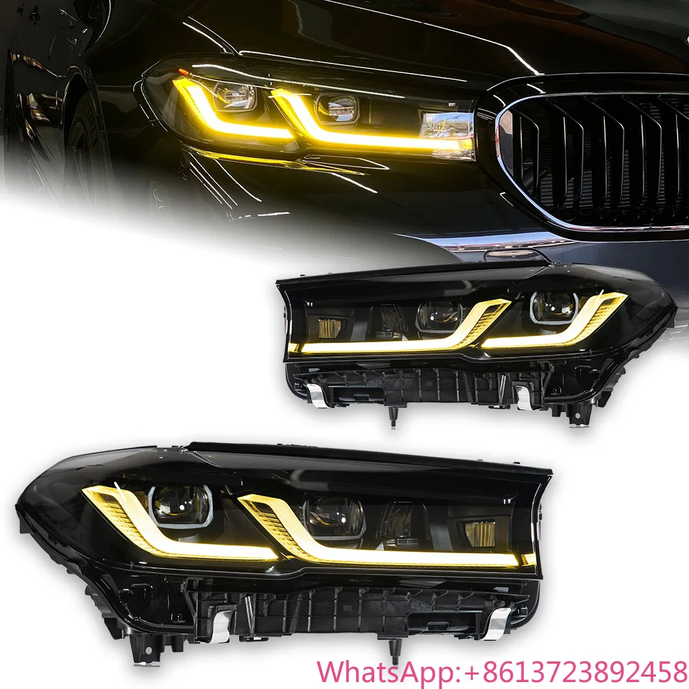 

Car Lights for BMW G30 LED Headlight Projector Lens M5 F90 CSL DRL Head Lamp 530i 535i LED Headlights Drl Automotive Accessories