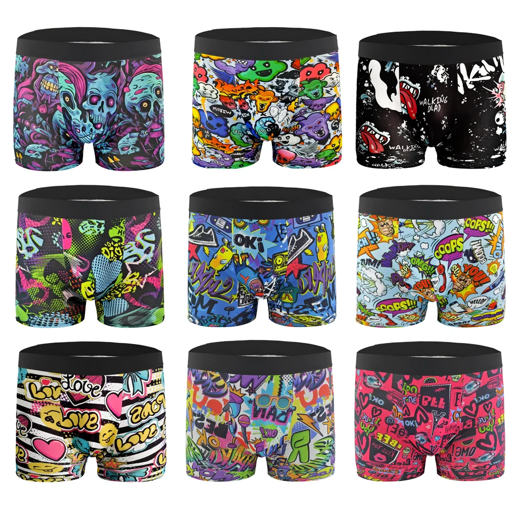 

1-Pack Men's Boxer Briefs Sexy Fashion Stretchy Soft Breathable Comfort Daily Underpants