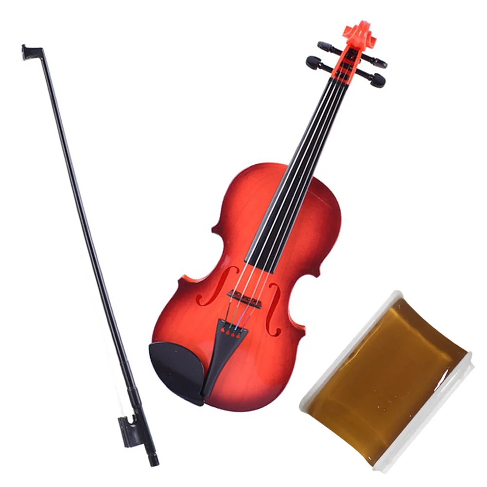 Music Toy Violin Adornment Kid Plaything Simulated Delicate Simulation Children Instrument Decorative