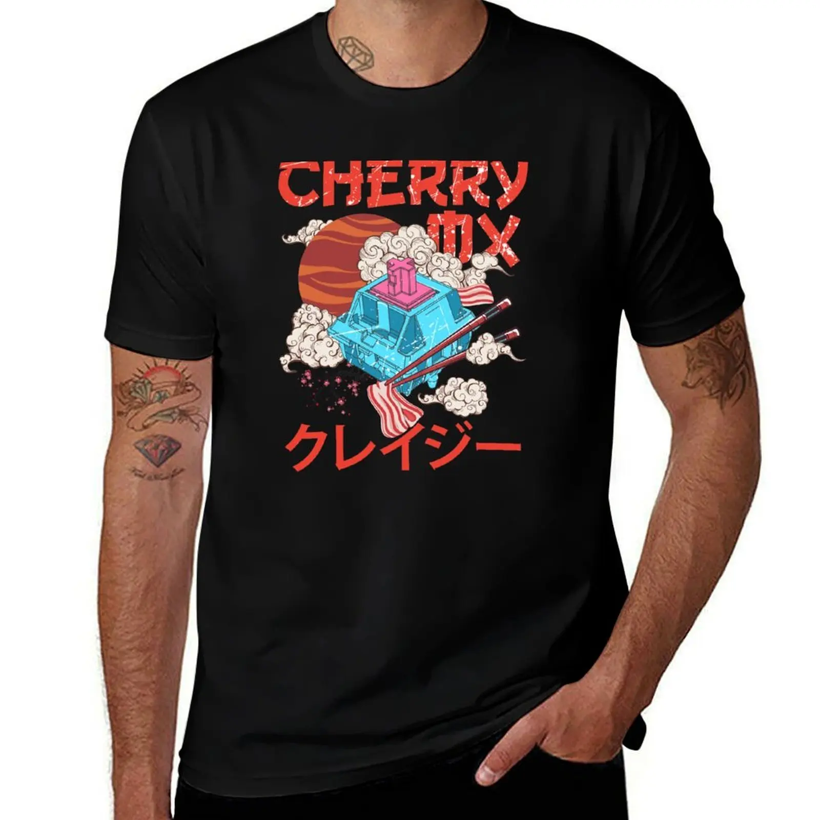 Mechanical Keyboard, Switch, korean, Cherry MX, japanese T-Shirt t shirts for man slim fit T-Shirt
