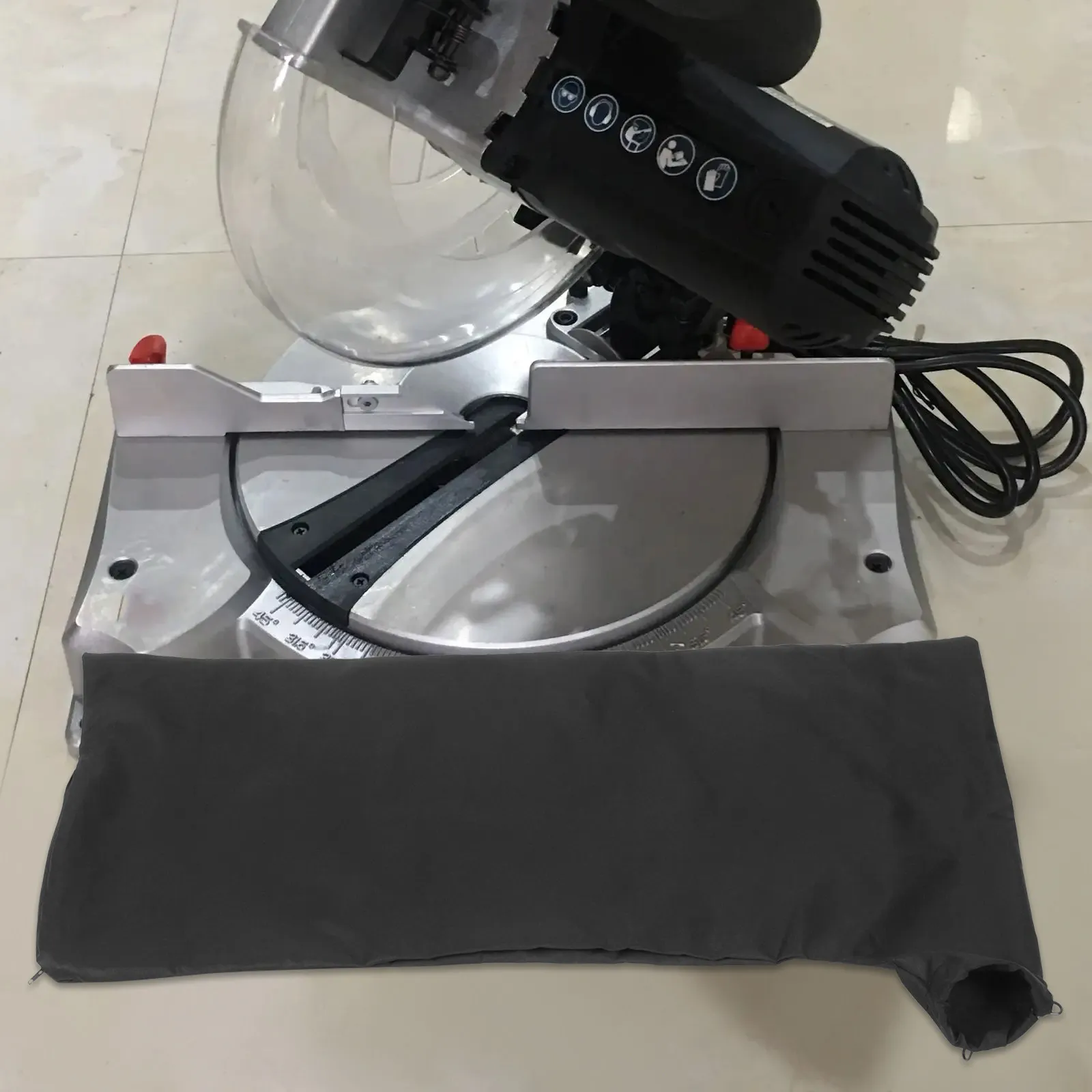 

Saw Machine Dust Collection Bag Extended Cloth Reusable Dust Collector Replacement Accessory Miter Saw Accessories