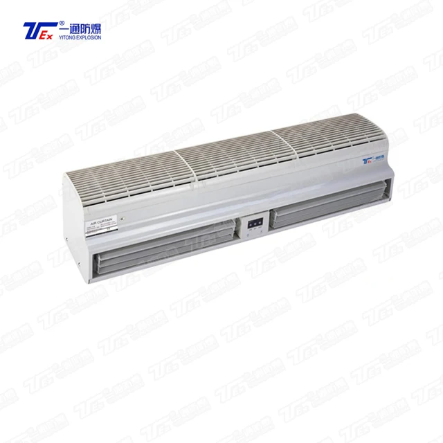900 1200 1500mm Explosion Proof Air Curtain Natural Wind For Door Ventilation Creates Efficient Air Barrier