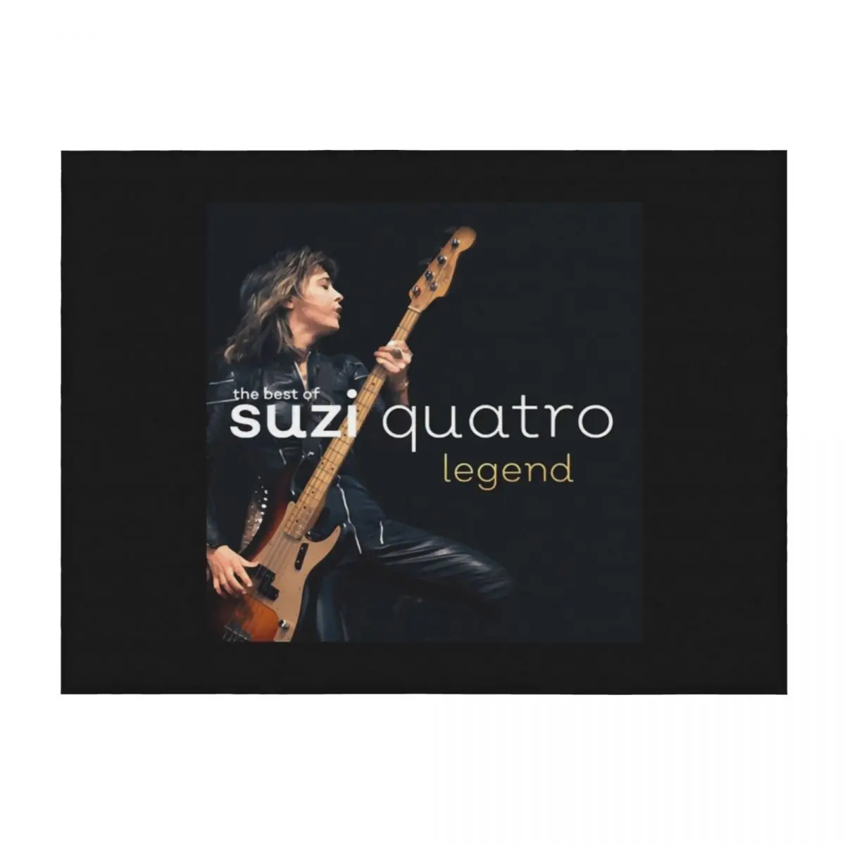

Suzi Quatro Legend Throw Blanket Large Cute Decorative Sofa Furrys Blankets