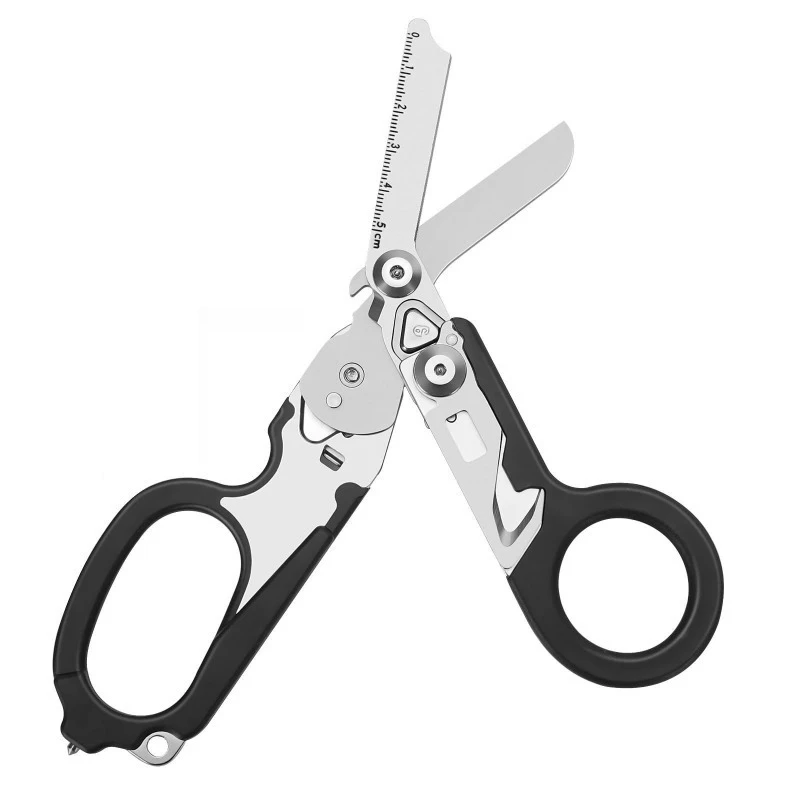 For Outdoor Multi-Function Emergency Scissors with Sheath