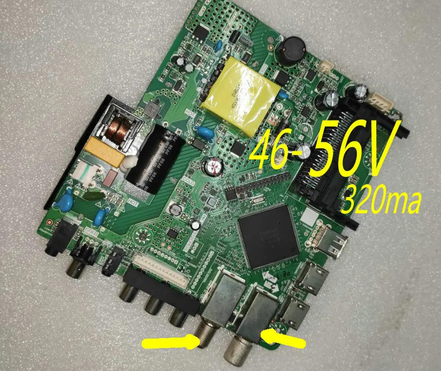 FREE SHIPPING  !  HK.T.S2T512CP539 Three in one TV motherboard Voltage 45 -- 65V  electric current320mA pt320at01