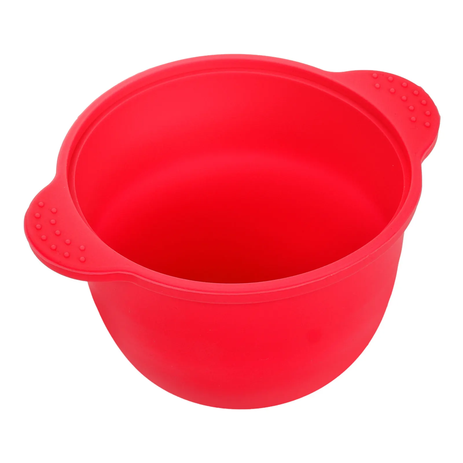 300Ml Silicone Wax Pot Liner Red Foldable Replacement Wax Warmer Bowl Removable Hair Removal Waxing for Home Salon