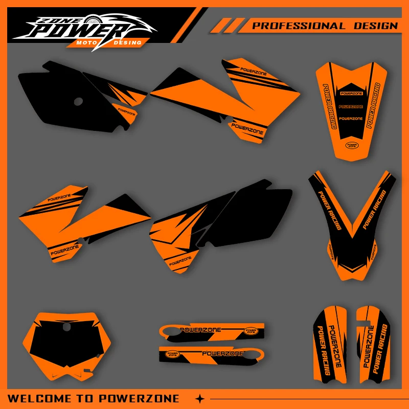 powerzone-motocross-team-graphics-background-sticker-decal-kits-for-ktm-sx85-2003-2012-customized-number-01