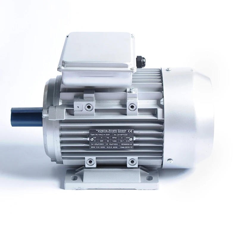 Single-Phase 220V AC Electric Motor 50Hz Frequency for Various Applications