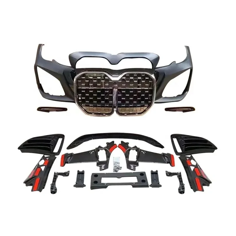 

Hot Sale Car Bumpers 3 Series G20 G28 2019-2021 Upgrade 4 Series F32 Body Kit Front Bumper Grille