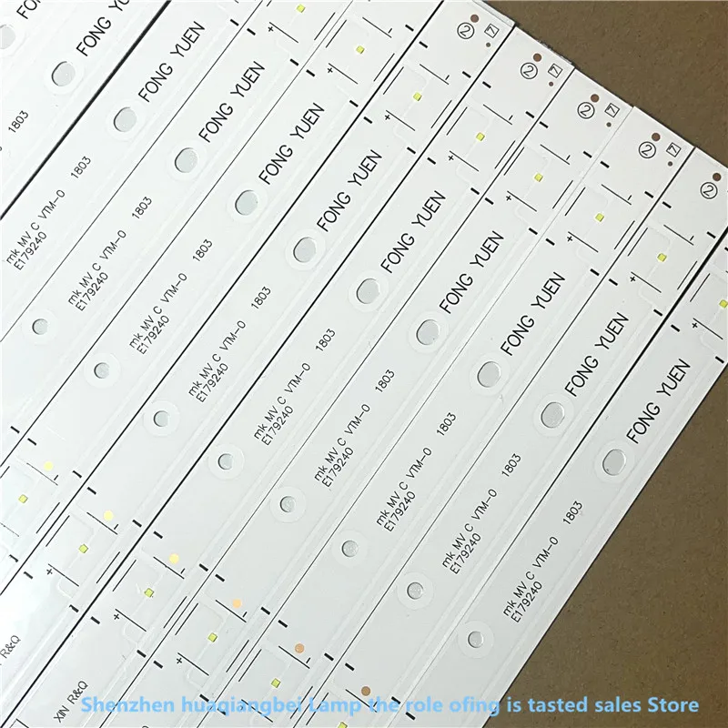 Imagem -04 - Tira de Retroiluminação Led para Panasonic 3led Tx55ex600e Tx-55ex580b Tx-55ex613e Tx-55fx623e Tnp4g6231 1803 E179240