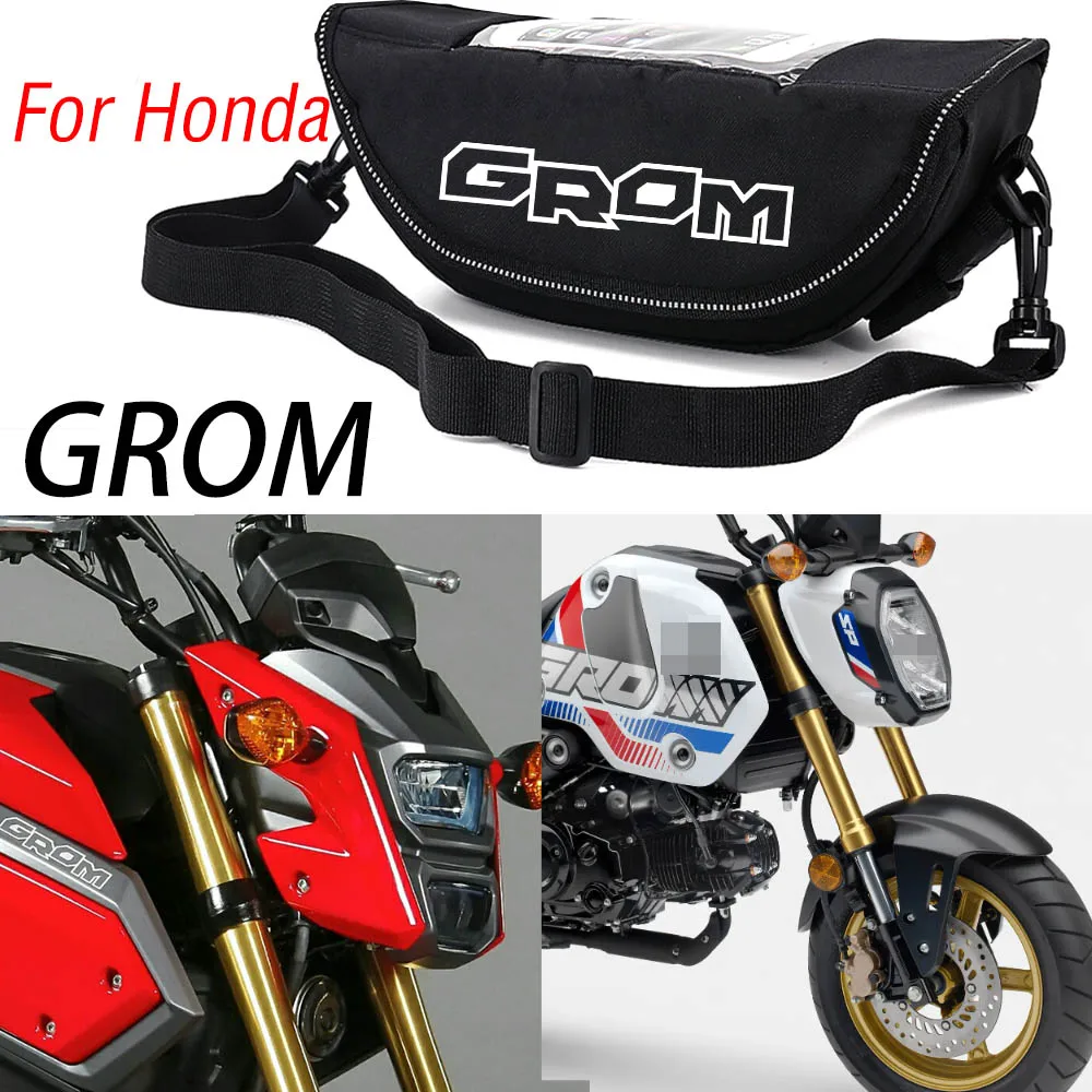 

For HONDA Grom Msx125 Grom125 Grom Motorcycle accessory Waterproof And Dustproof Handlebar Storage Bag