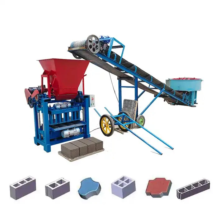 Hydraulic Eco Mexico Waste Plastic Mud Fully Automatic Machinery Full Set Ghana Brick Making Machine for Sale