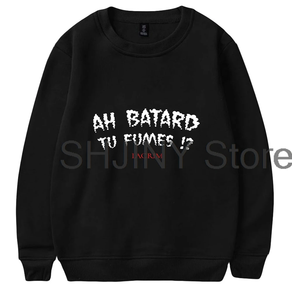 

Lacrim Tour 2024 Merch Unisex Crewneck Long Sleeve Casual Streetwear Men Women Sweatshirt Hip Hop Clothes