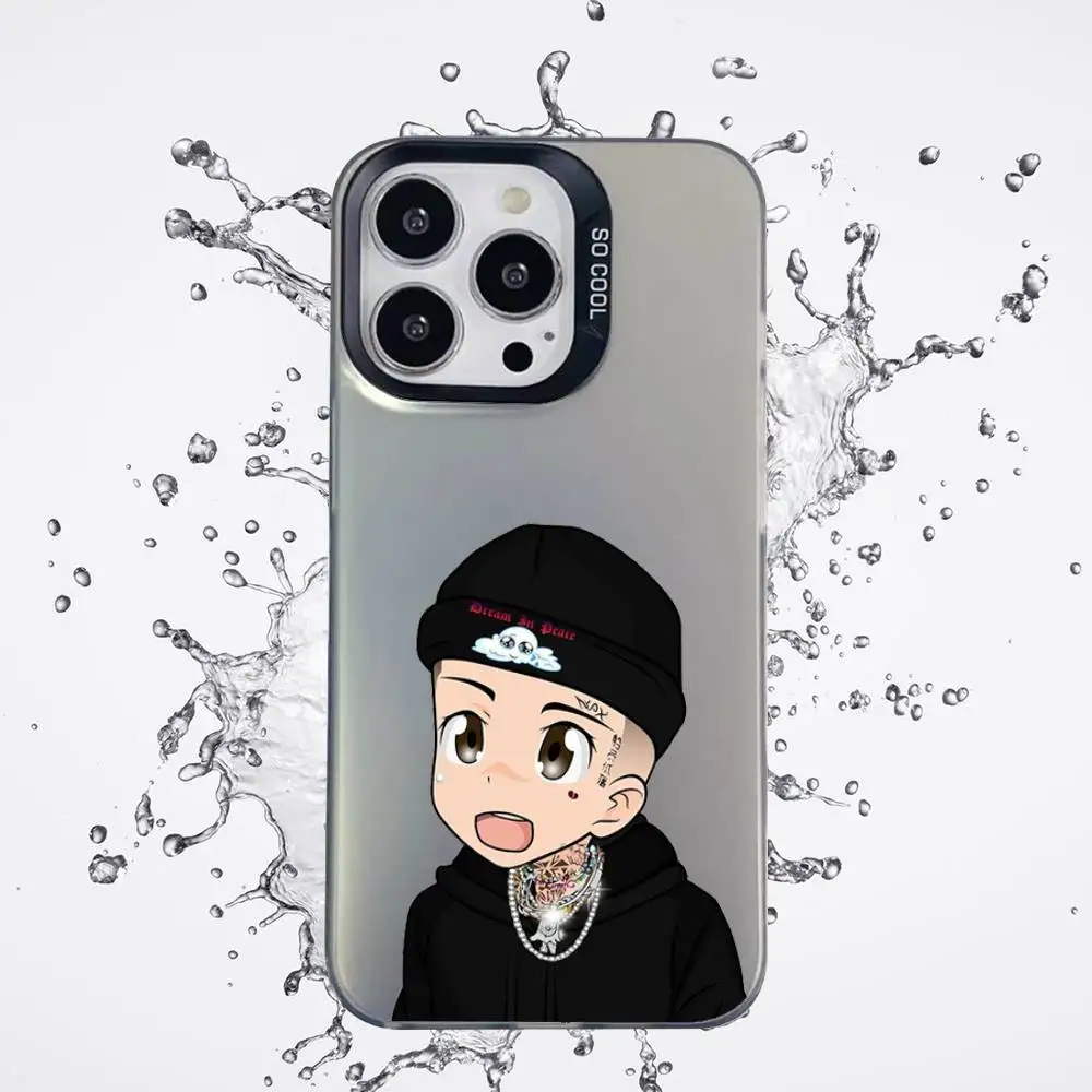 Rap Natanaels Cano Phone Case For IPhone 16 15 14 13 12 11 Pro Max Plus Color Shockproof Back Silver Cover